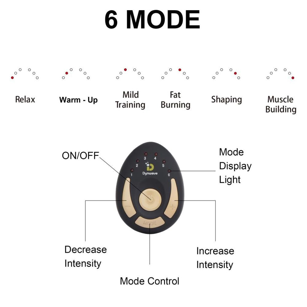 Muscle Trainer Electrostimulator Toner Exercise